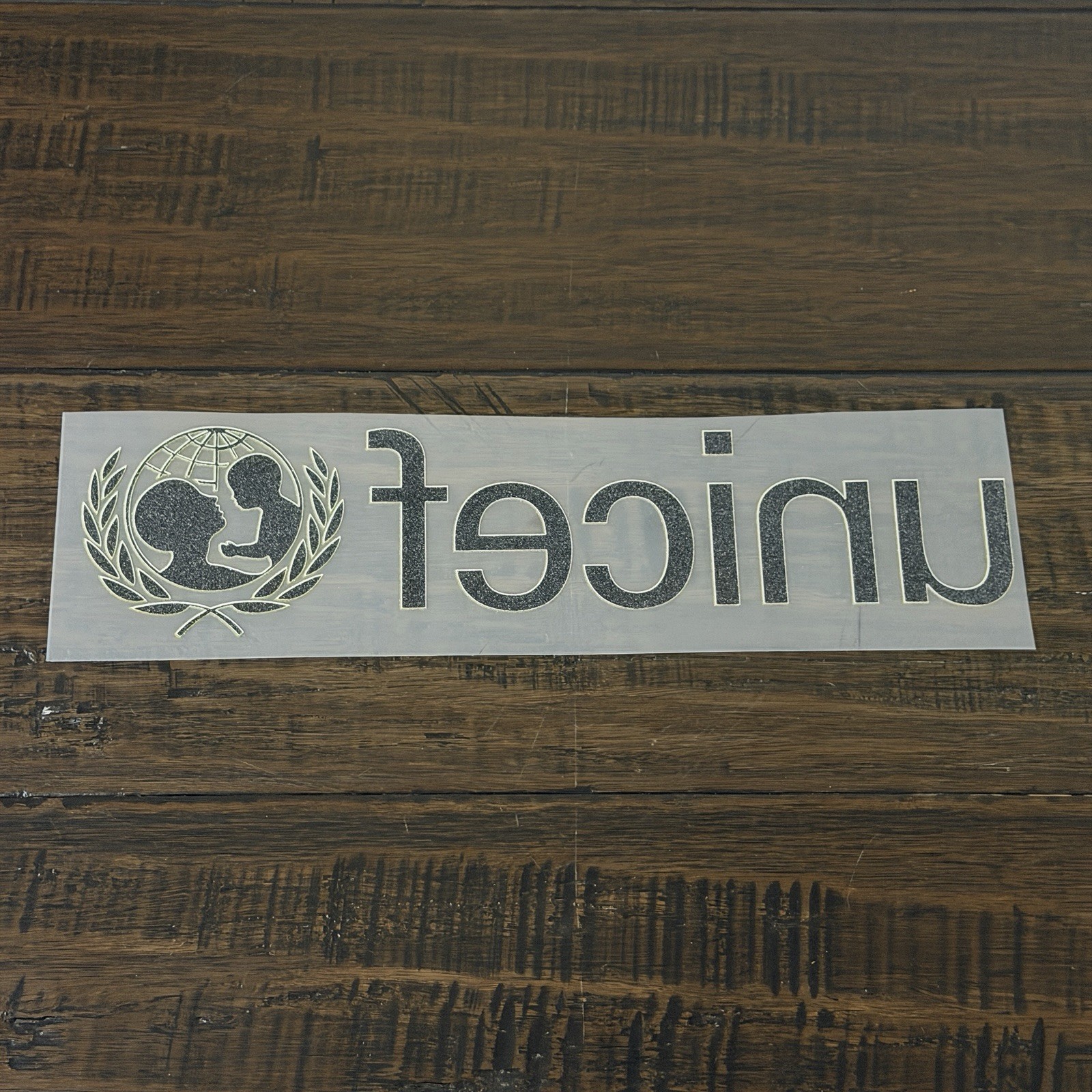 2007-11 Barcelona UNICEF Home Away Patch Sponsor Parche Chest