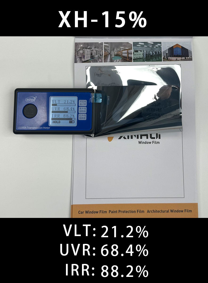 Window Tint One Way Mirror Film UV Heat Reflective Home Office Heat Insulation