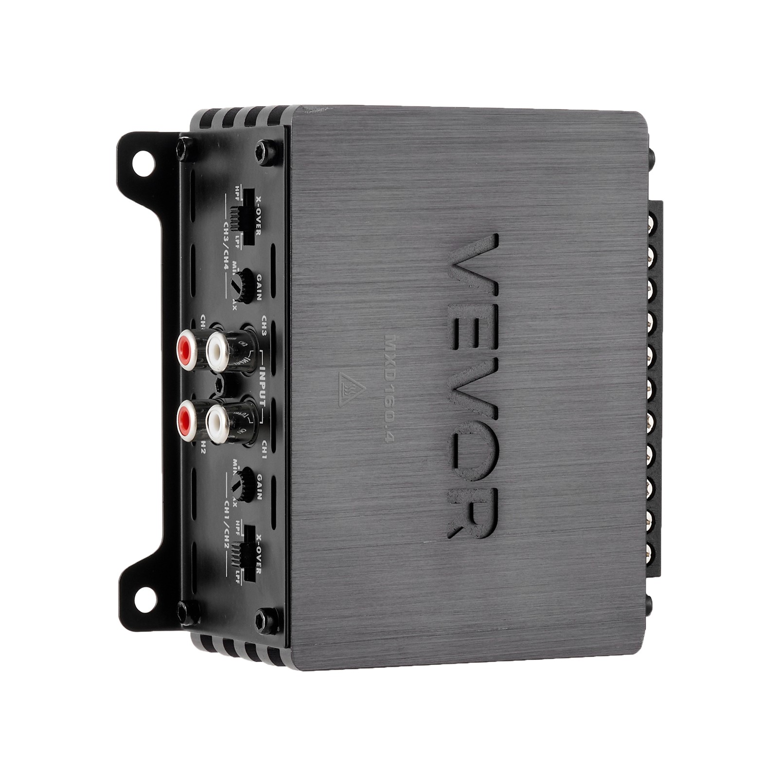 VEVOR Car Audio Amplifier Car Amplifier 4-Channel Class D Max. 4x110W at 4 Ohms