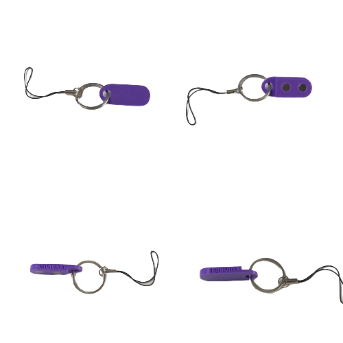 Minelab Equinox 800 charging port magnetic cover with lanyard.