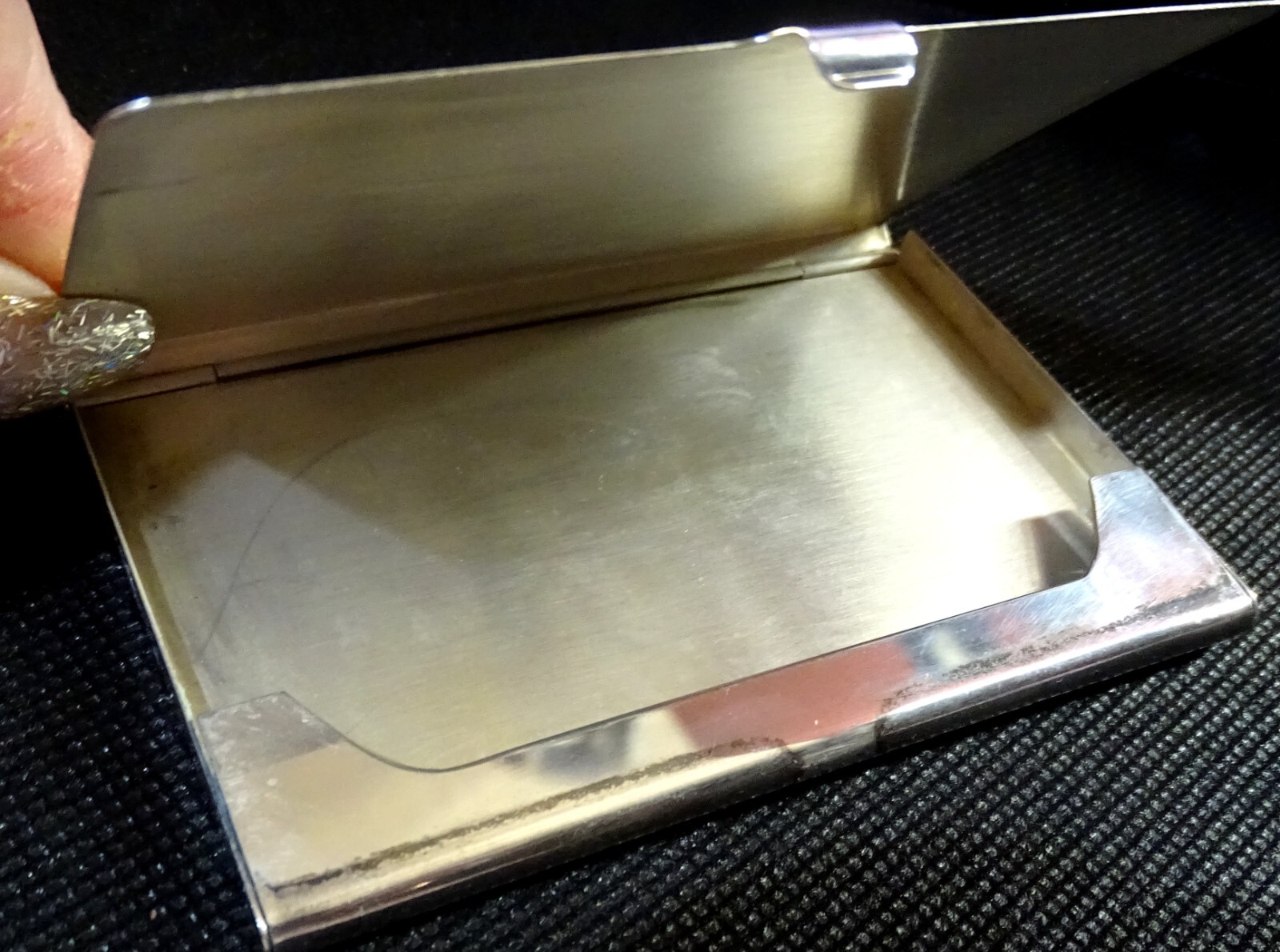 Reed & Barton Sterling Card Case "Diplomat" No Monogram or Removal 2oz.