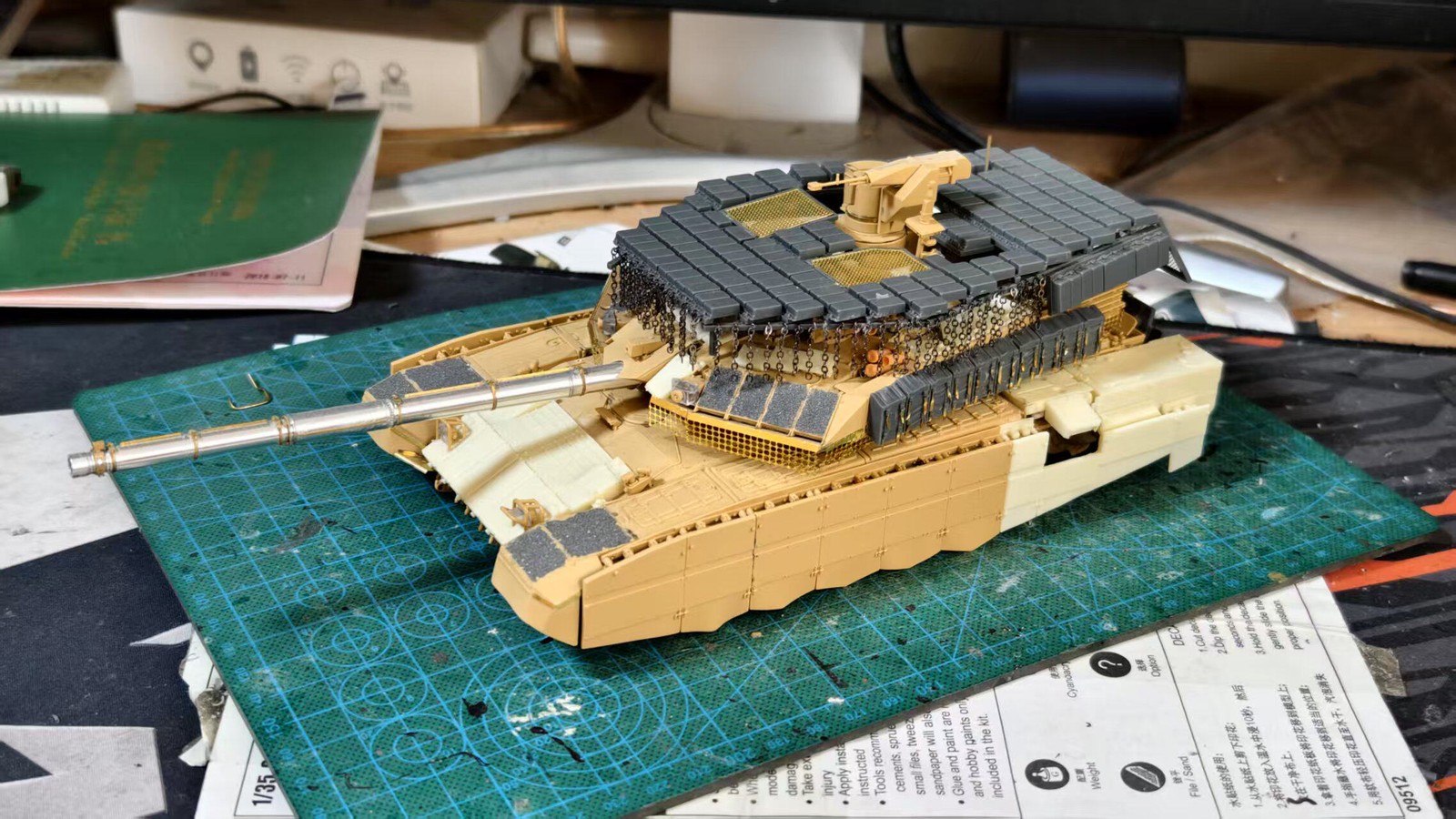 Tiger Model 4617 1/35 Russian T-90M MBT Breakthrough III Military Model Kit