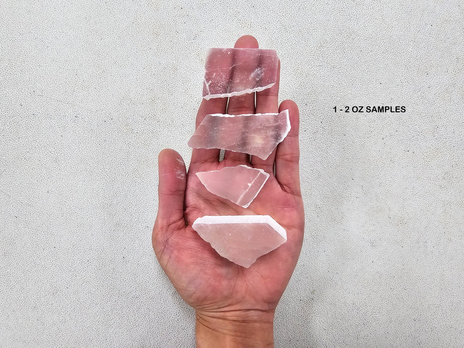 Ulexite TV Rock Slabs Optical Clear Crystals Television Stone Natural Spiritual