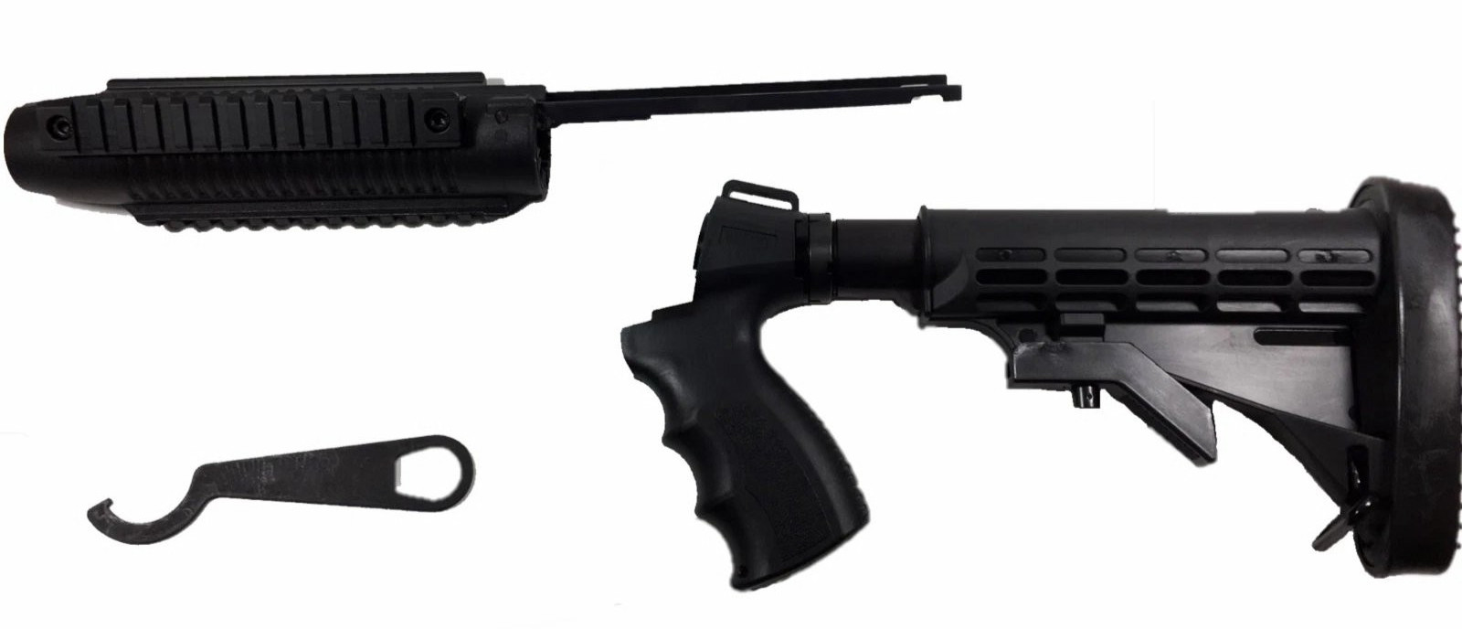 Maverick 88 Shotgun Tactical Forend + Grip Stock Combo 12ga 20ga + Install Tool
