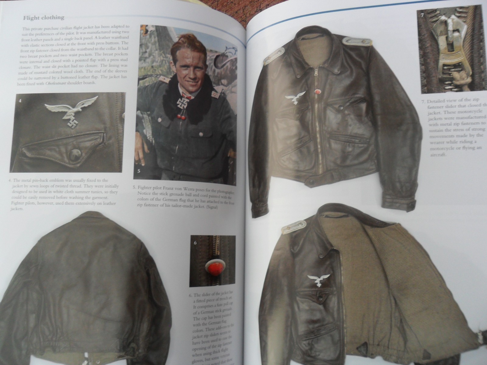 WWII German Airforce Book, Luftwaffe Uniforms and Equipment 1935-1945. U.S. Ship