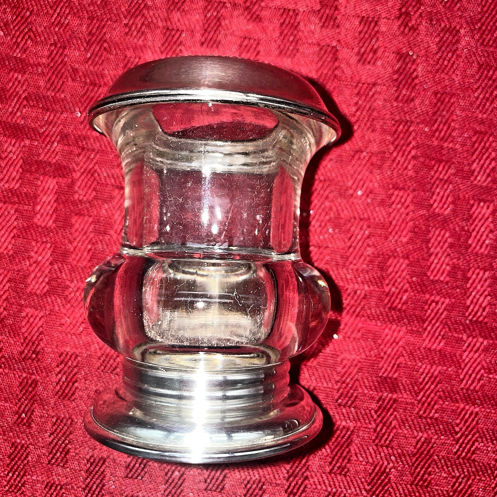 ANTIQUE STERLING HYGLO LIGHTER, CIGARETTE HOLDER, AND TRAY BY FRANK M. WHITING