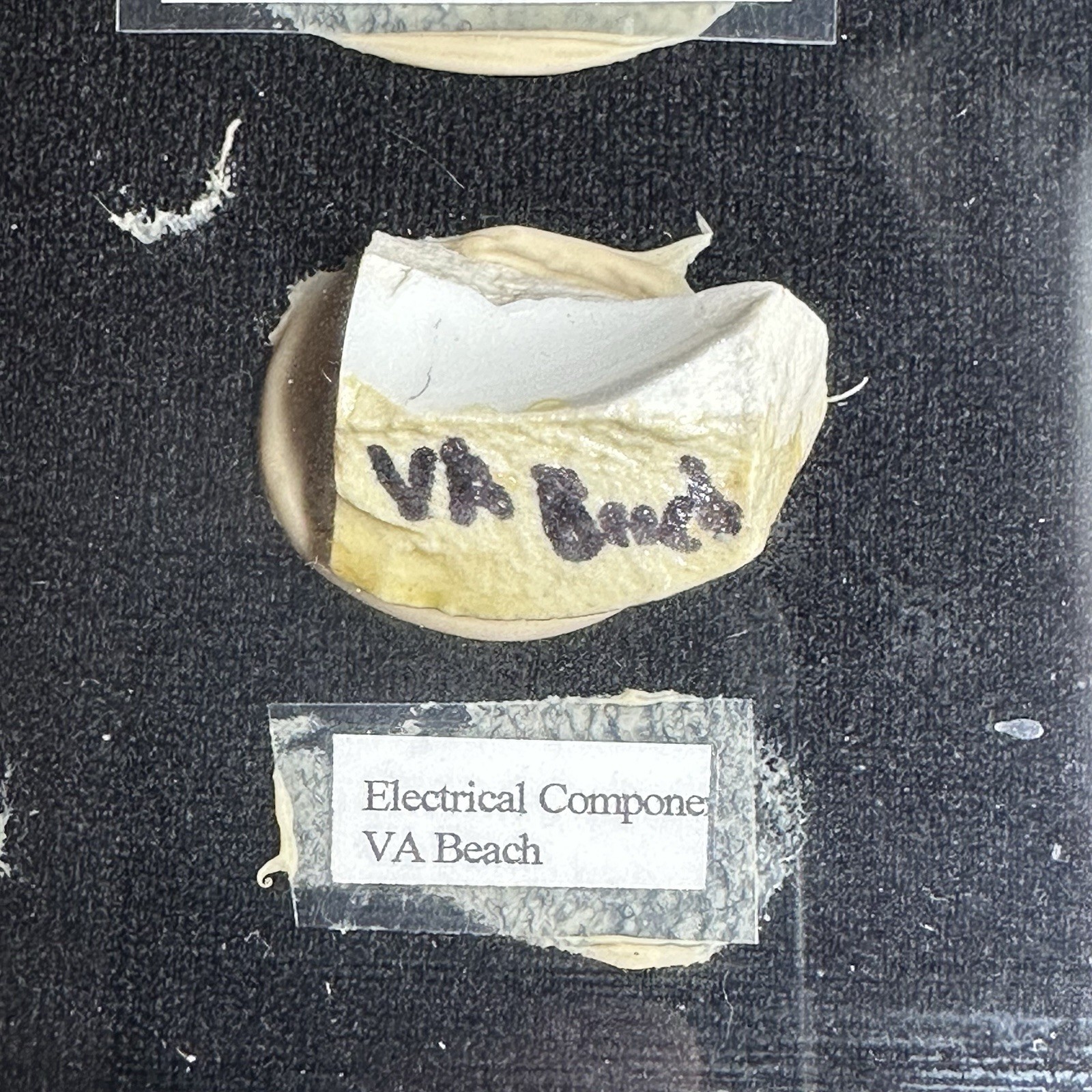 25+ Shipwreck Artifacts in Display Case USS Olympia Pocahontas Civil War Era