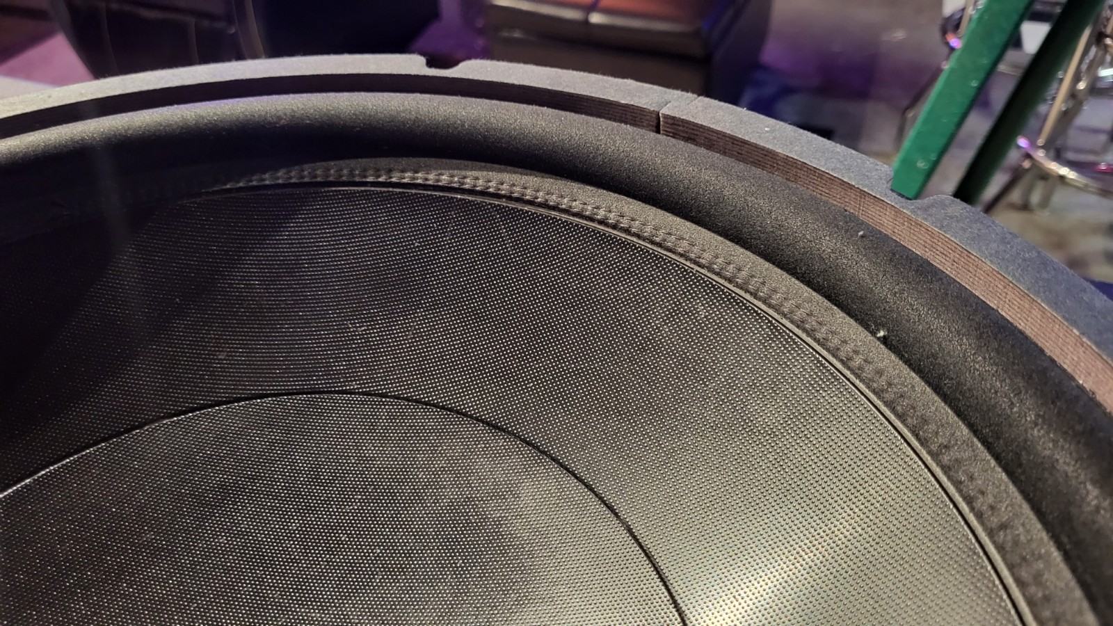 kicker cvr 18" subwoofer sigle 4ohm rare old school car audio woofer