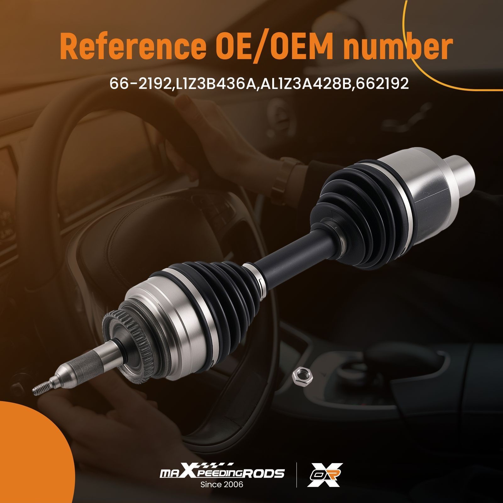 Front Right Passenger Side CV Axle For Ford Expedition F150 Navigator