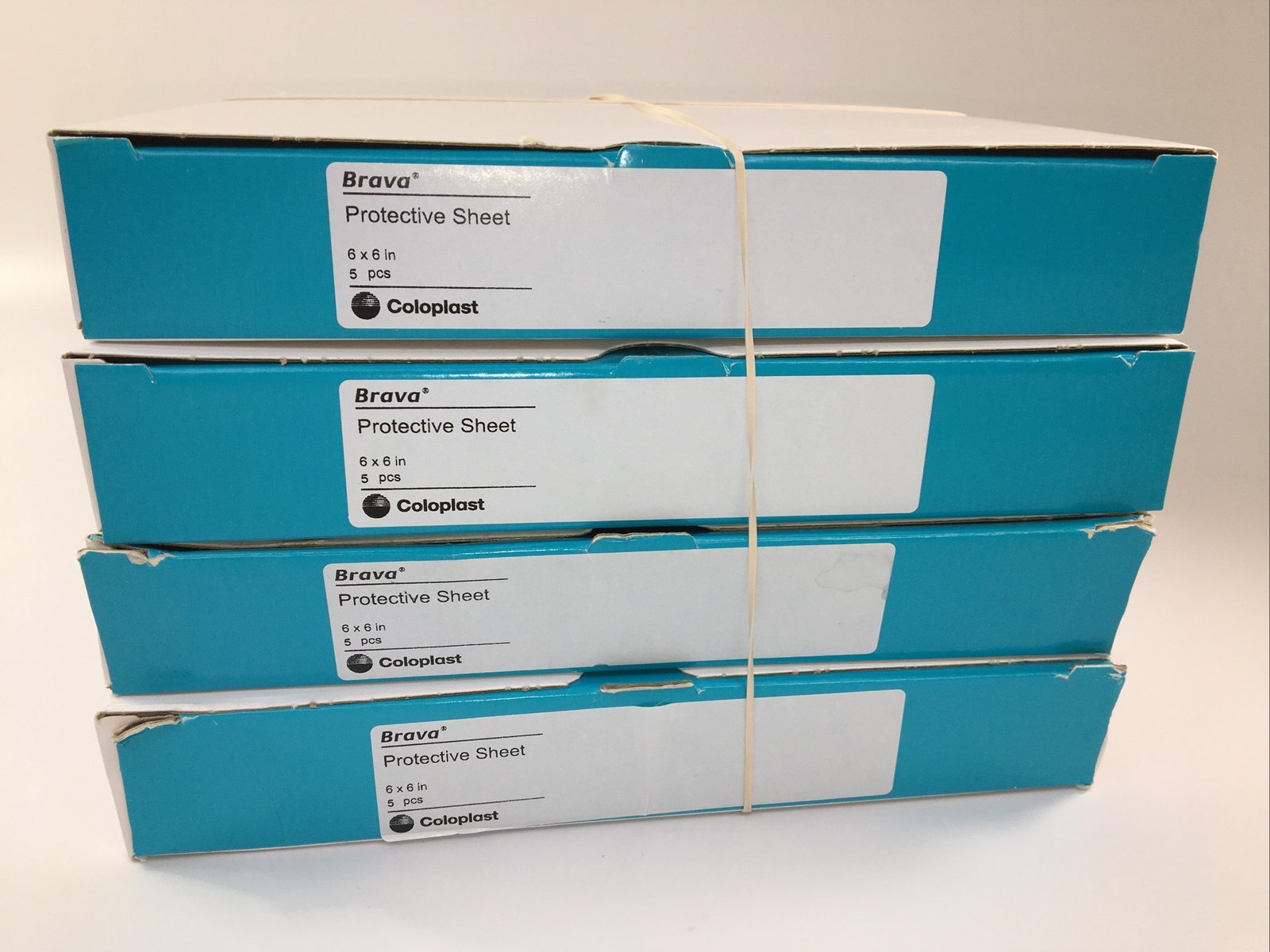 20 Coloplast 032155 Brava 6" x 6" Skin Sheets Exp 08/2027 - 4 Boxes!