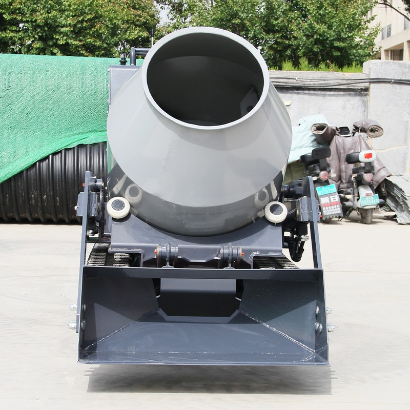 13.5HP Driven Crawler Type Mini Concrete Mixer Truck with B&S Gasoline Engine