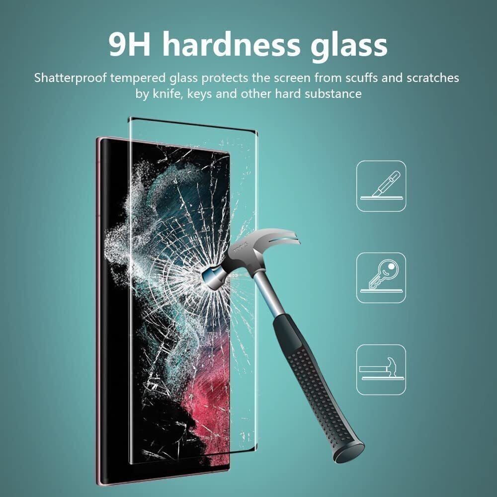 4X For Samsung Galaxy S25 S24 S23 S22 S21 S20+ Screen Protector Tempered Glass