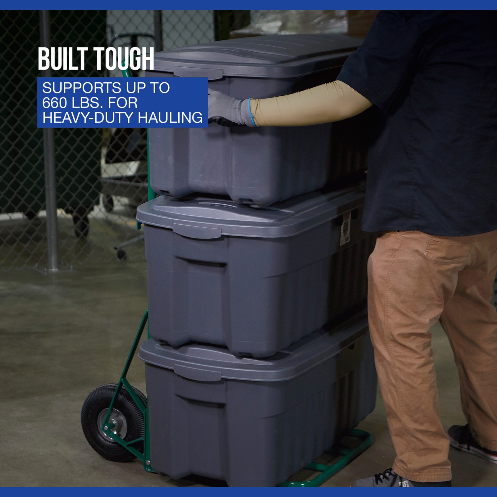 Strongway Wide Surface Hand Truck, 660-Lb. Capacity