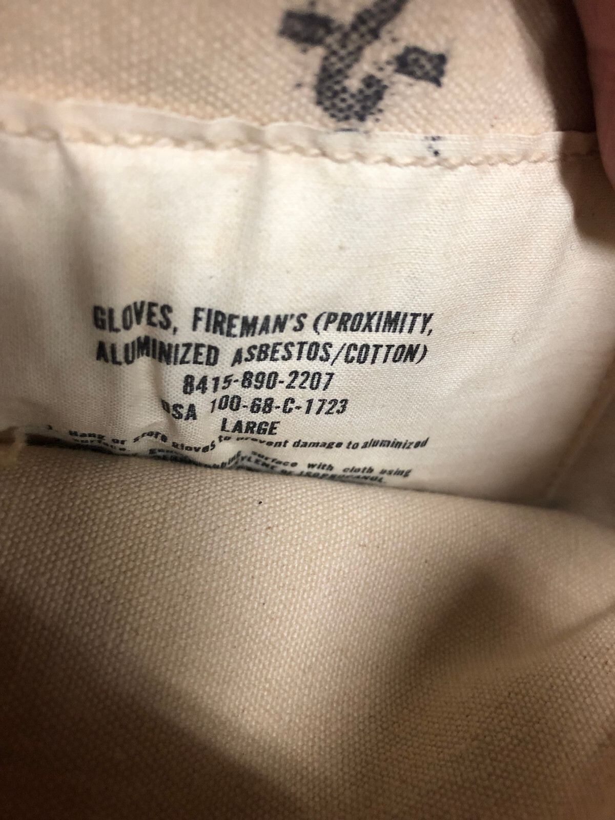 NOS Firefighter Crash-Rescue Pants & Gloves