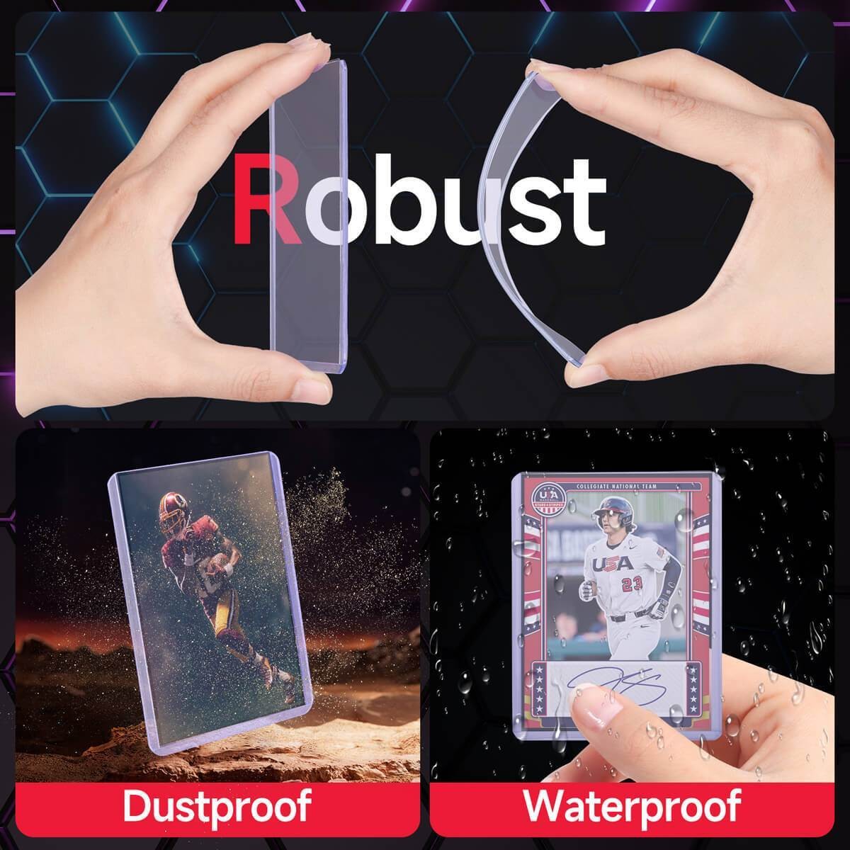 Ultra PRO Top Loader For Standard 35pt Trading Sports 100/200/500/1000CT Pokémon