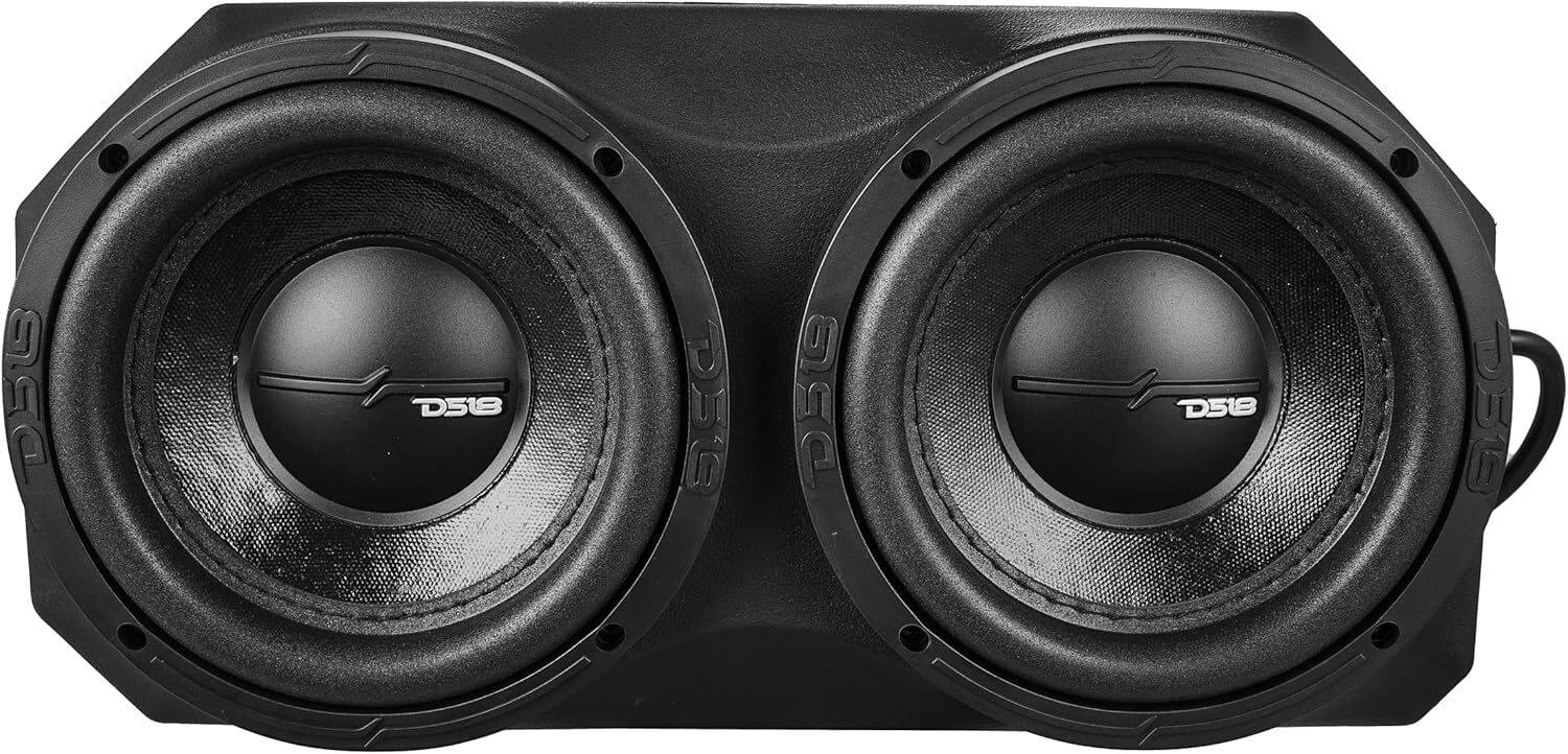 DS18 Polaris Slingshot Under Dash Enclosure with 2x 6.5" Subwoofers + Amplifier