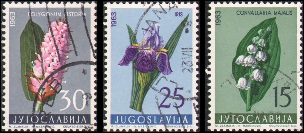 Yugoslavia #689-691 Used