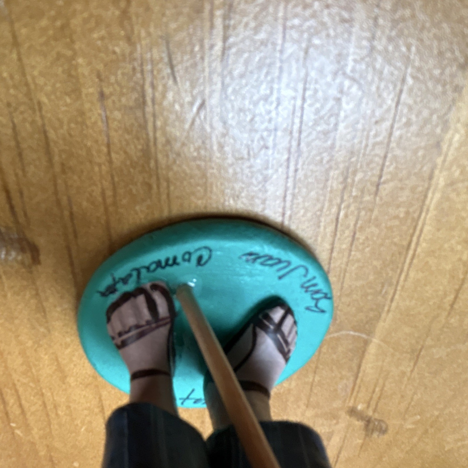 Handmade Peruvian Folk Art Figurine Set Signed San Juan Comalapa’