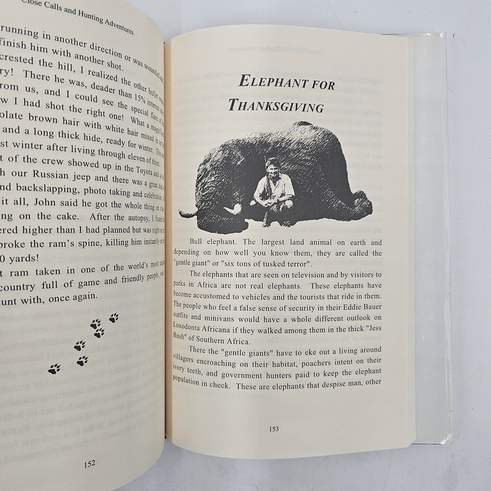 Close Calls and Hunting Adventures by J. Alain Smith | Big Game Safari 1st Ed HC