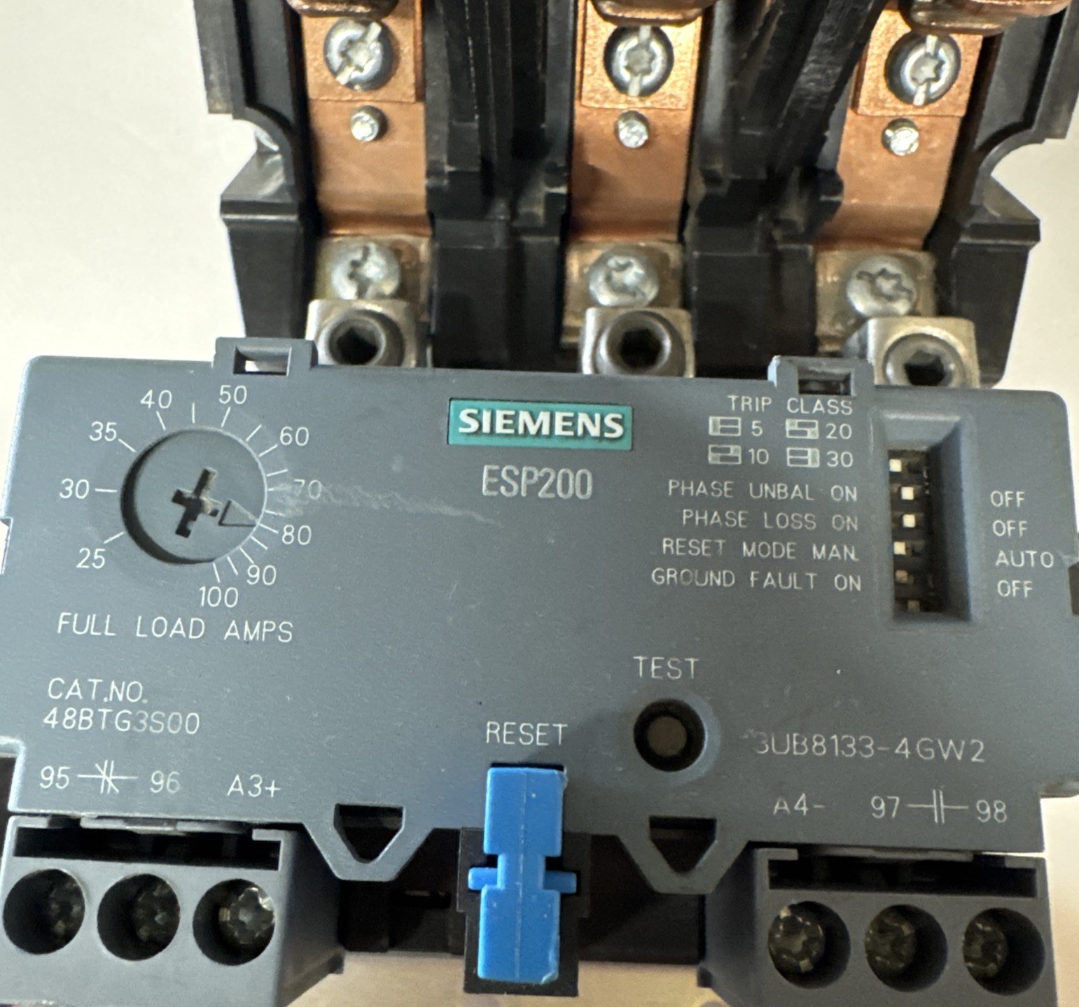 Siemens 14HU+32A* Nema Size 3 Starter
