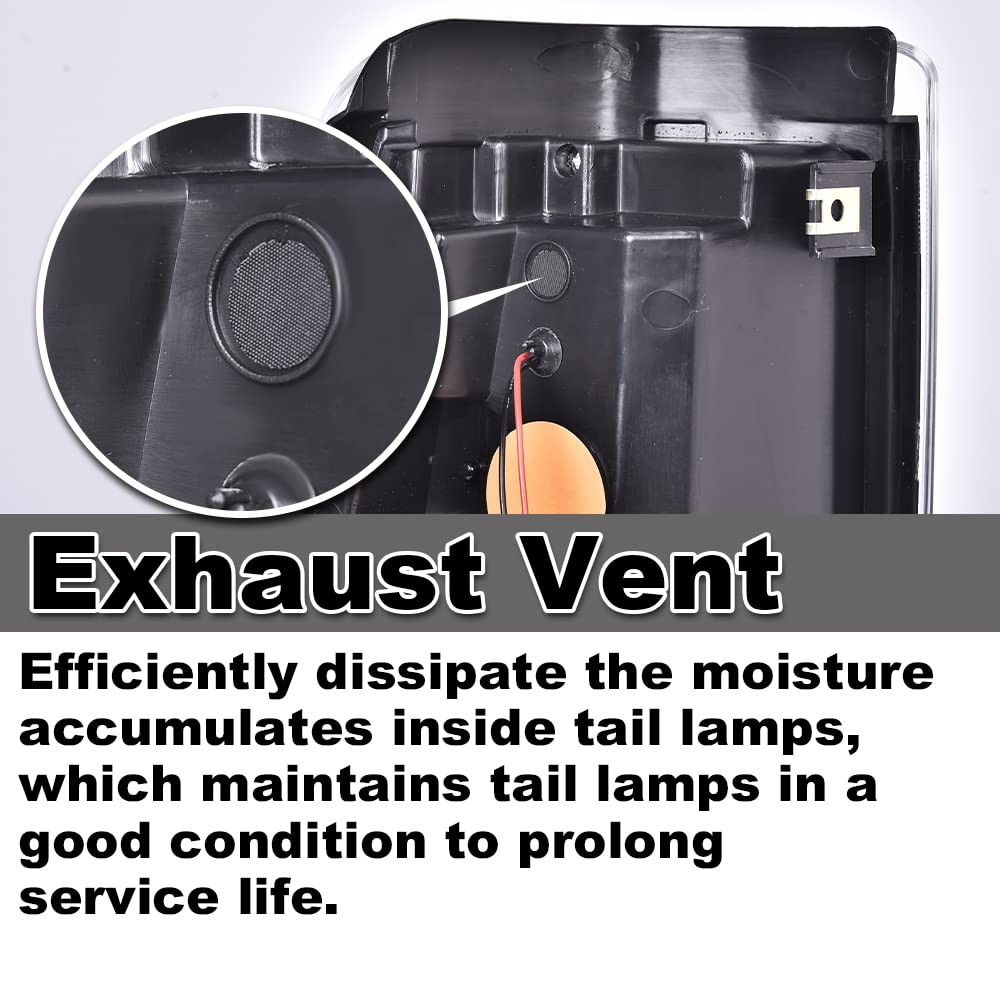 LED Tail Lights Taillight Assembly for Chevy Silverado GMC Sierra 1999-2007