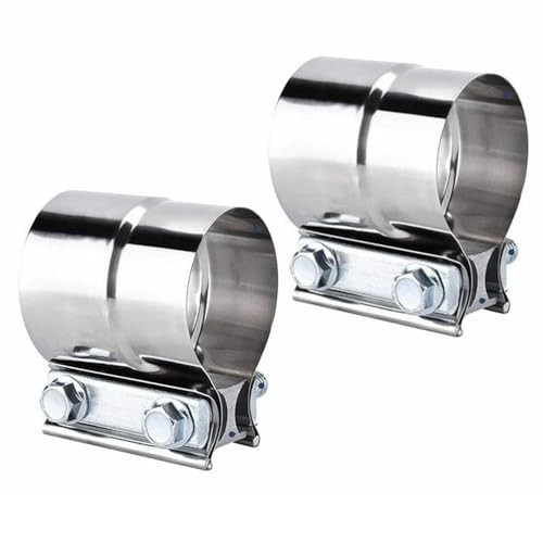 3 Inch Exhaust Clamps Stainless Lap Joint Band Clamp, New
