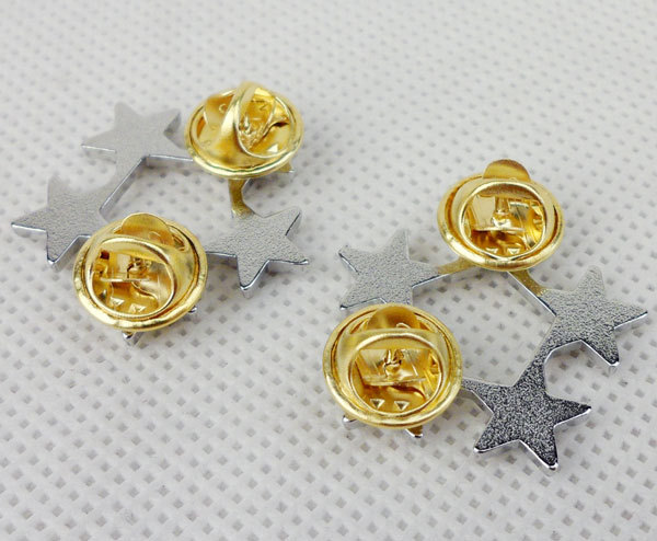 Set Military US Army Air Force General Five Stars Rank Badge Pin Insignia-L0024
