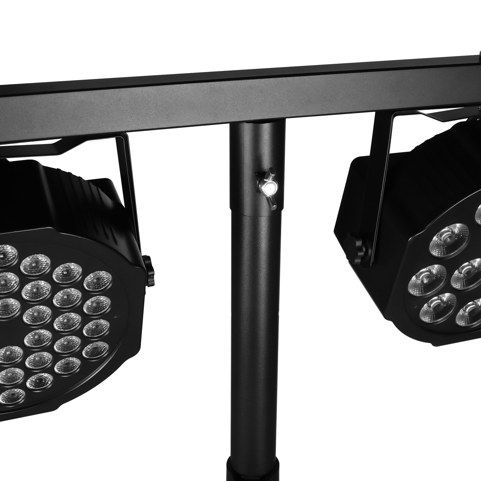 Pro Audio Universal Par Can Light Tripod Stand & T Bar Show DJ Disco Light Stand