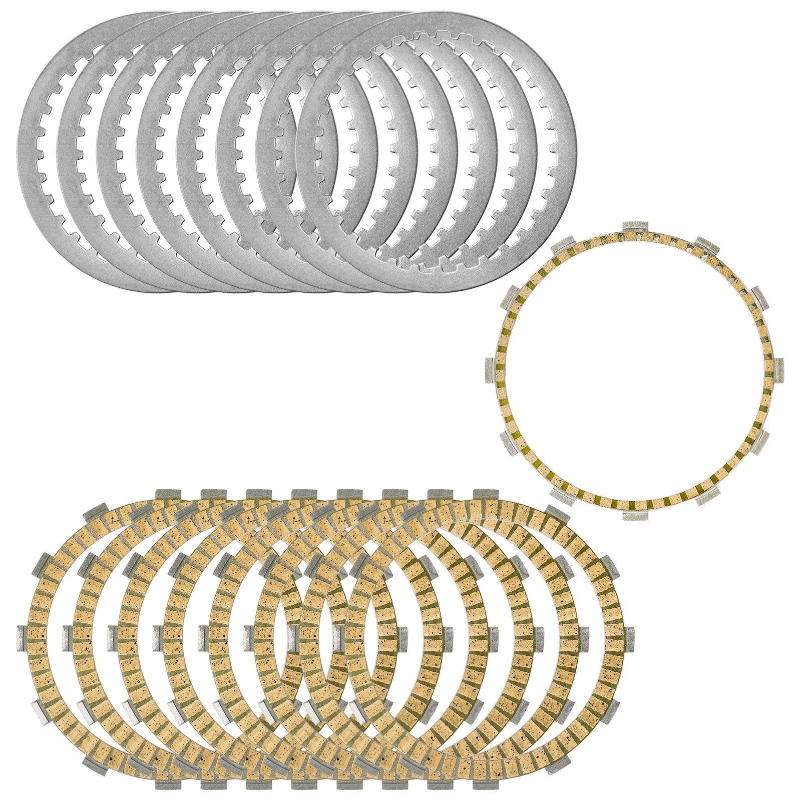 Clutch Plates Kit For Harley Davidson Electra Glide 1998-16 / 37932-98 37913-98