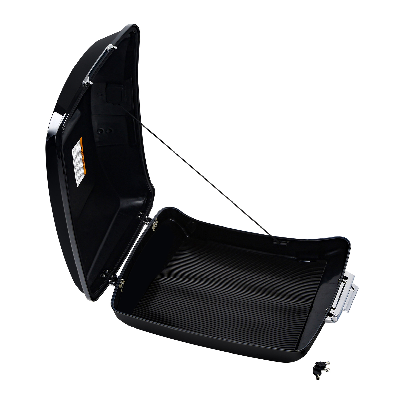 5.5" Razor Pack Trunk + Latch Fit For Harley Tour Pak HD Touring Models 2014-24