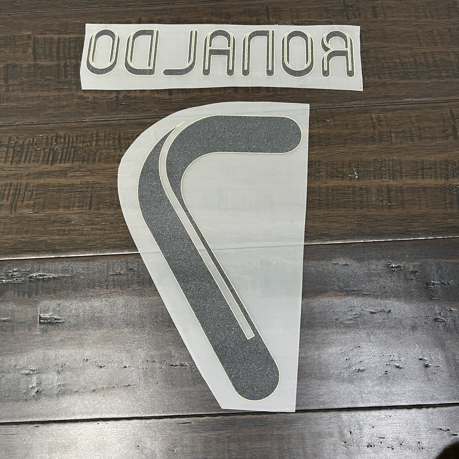 2011-12 RONALDO CR7 Real Madrid Home Away Nameset Name Number Champions League