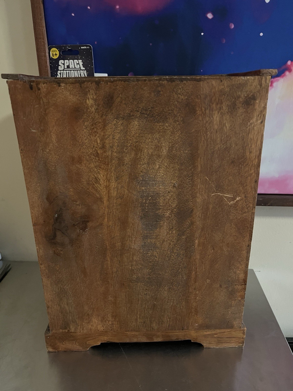 Antique Solid Wood Eight Drawer Collector's Chest | 16.25” x 12.5“ x 6.75” TLC