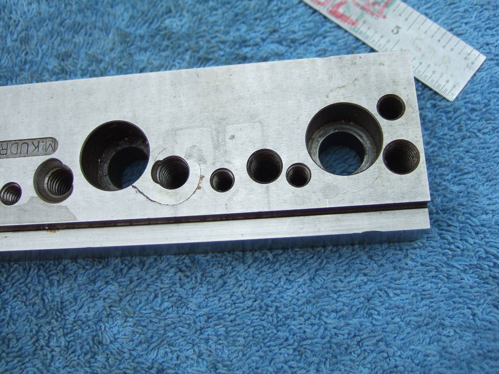 PARALLELS STEP (2) BLOCKS TAPPED MACHINIST TOOLMAKER PRECISE SURFACE GRIND MILL