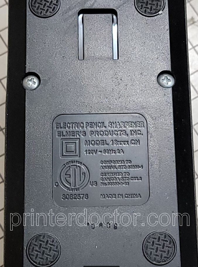 Improved Nylon replacement gear for Hunt Boston model 18 pencil sharpener 296A