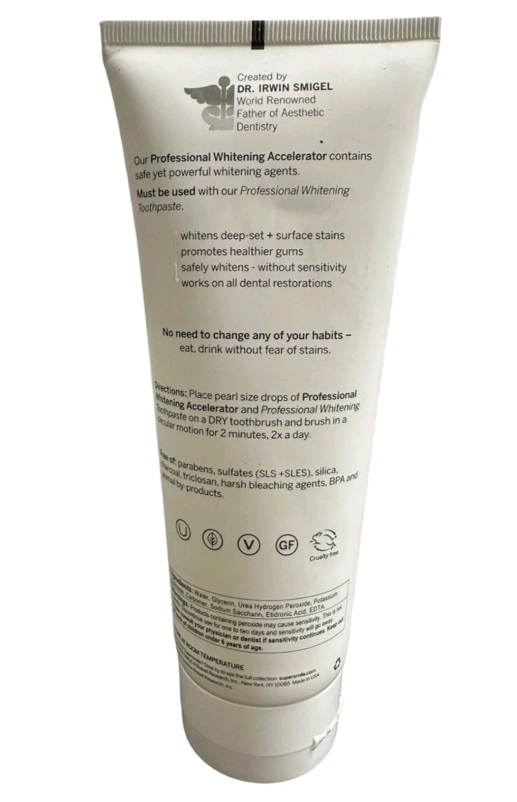 Supersmile Professional Whitening Accelerator 8 Oz SEALED NEW AUTHENTIC