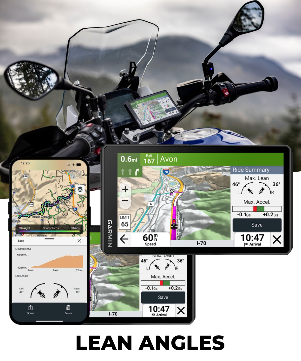 Garmin Zumo XT3 Rugged Motorcycle GPS Navigator 6'' Display