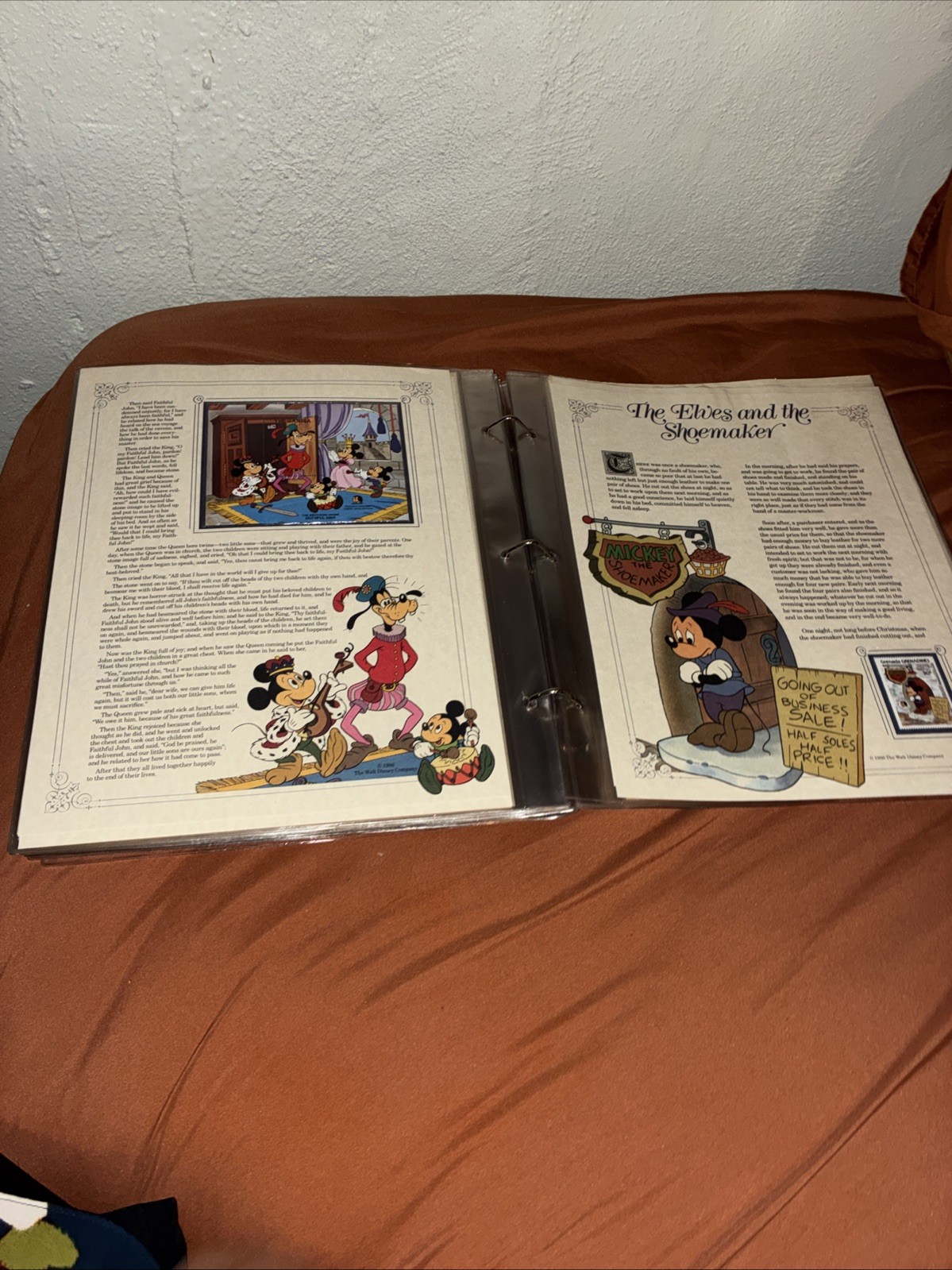 Walt Disney Grimm's Fairy Tales Panel Collection Postal Commemorative Society200