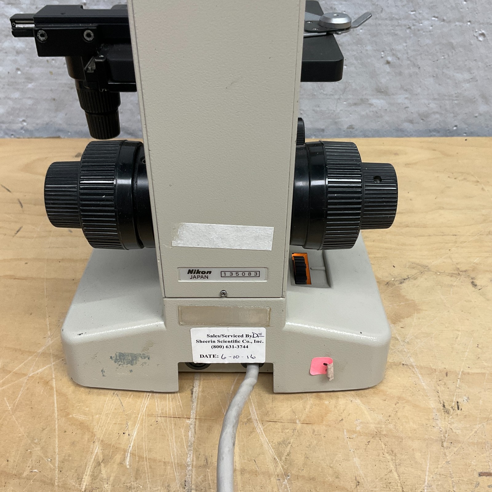 Nikon Alphaphot YS Binocular Microscope with 4 Objectives & Eyepieces 140620