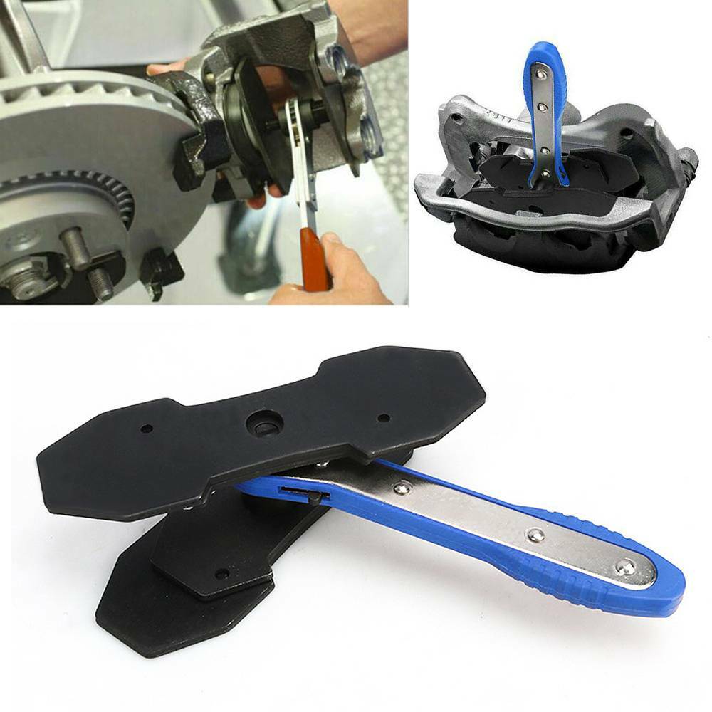 Car Ratchet Brake Piston Spreader Wrench Caliper Install Tool Press Portable Pad