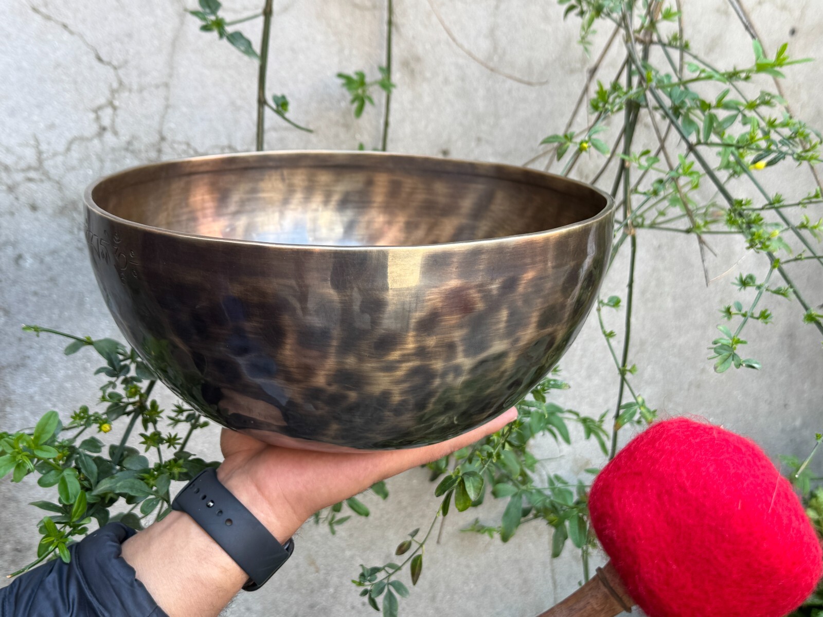 10 inches tiger antique tibetan singing bowls - Sound therapy Healing yoga bowl