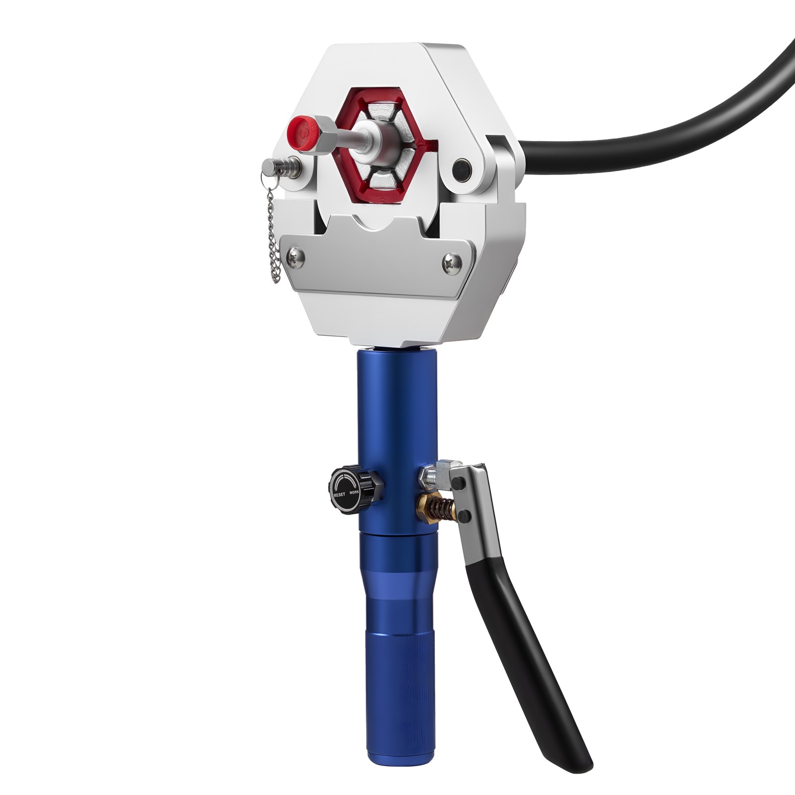 Uimoso Hydraulic Hose Crimper Manual Tool with 7 Interchangeable Dies