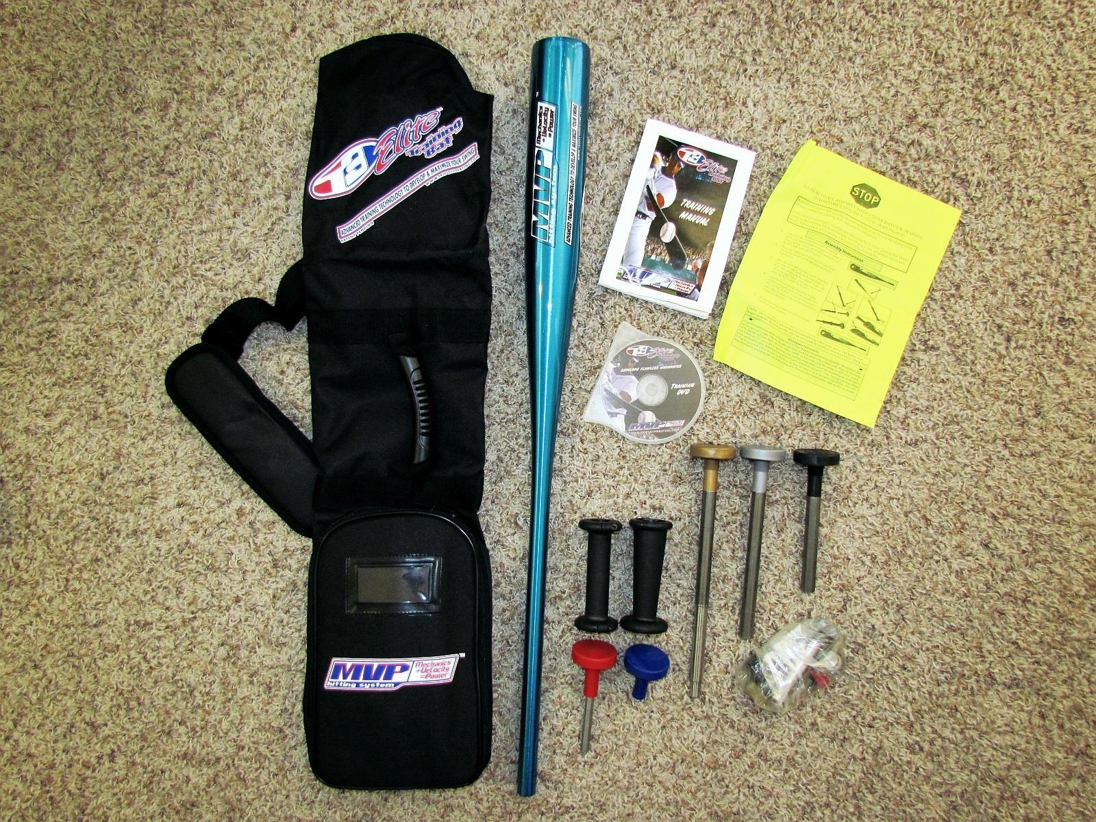 T3 Elite Training Baseball Bat 34" JumpUSA With Training DVD, Weights, & Bag NEW
