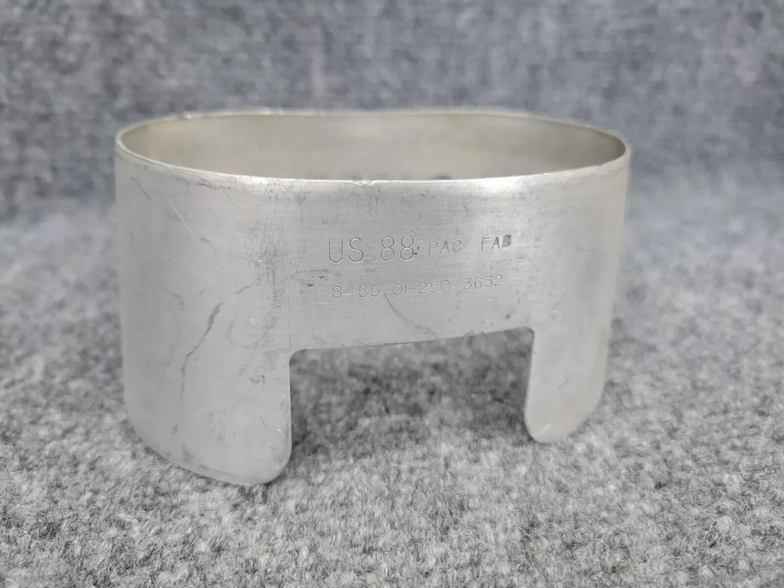 U.S. GI Aluminum Canteen Cup Stove - Military Surplus Previously Issue EXCELLENT