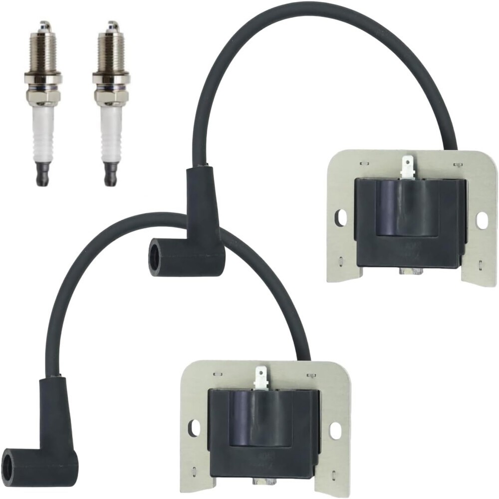 2Pcs Ignition Module 24HP 7000 Series engine w/Spark Plug For Kohler 32-584-06-S