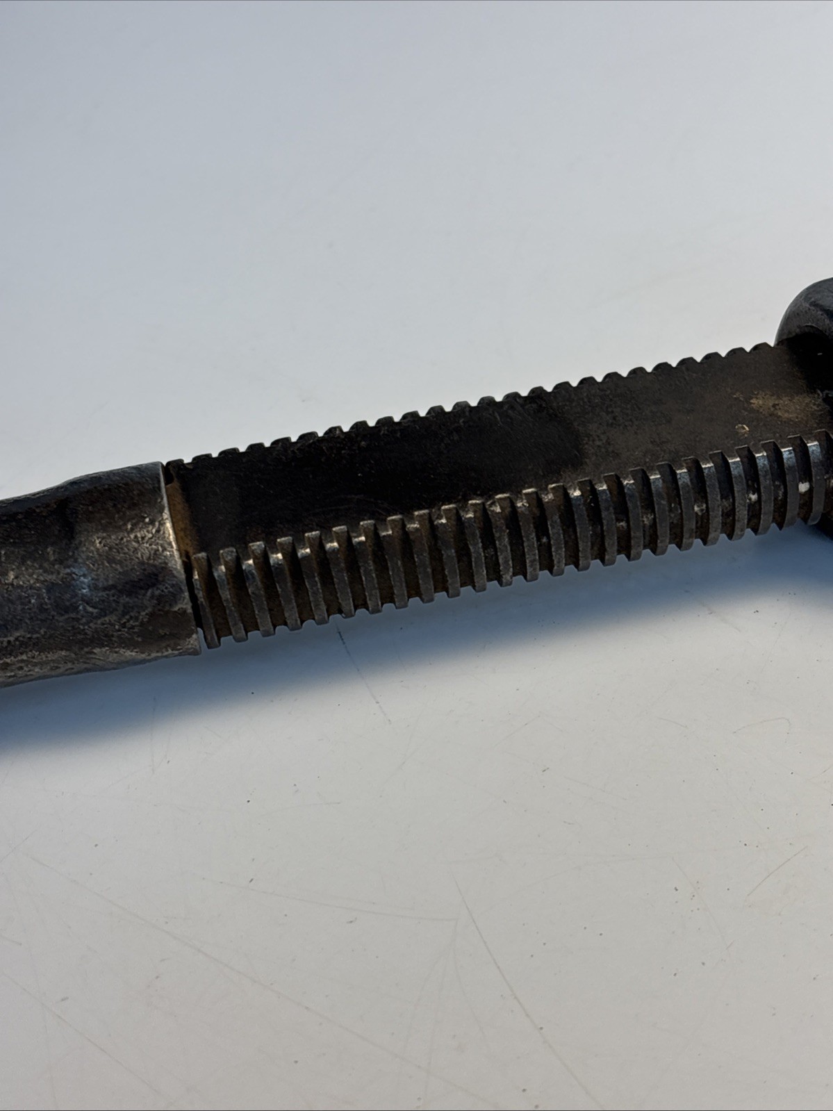 Antique Bemis & Call Co NYC Railroad Springfield Mass 18” Adjustable Wrench