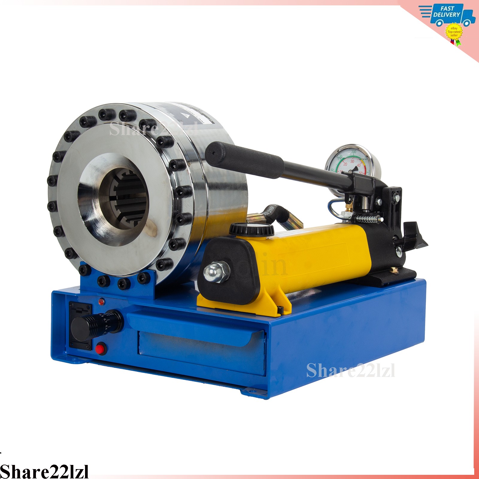 5600KN Hydraulic Hose Crimper Pipe Clamping Machine With 9 Sets Dies 10-30mm