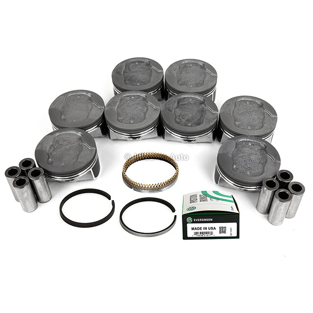 Full Gasket Set Pistons Bearings Fit 08-10 Dodge Ram Durango Jeep Commander 4.7L