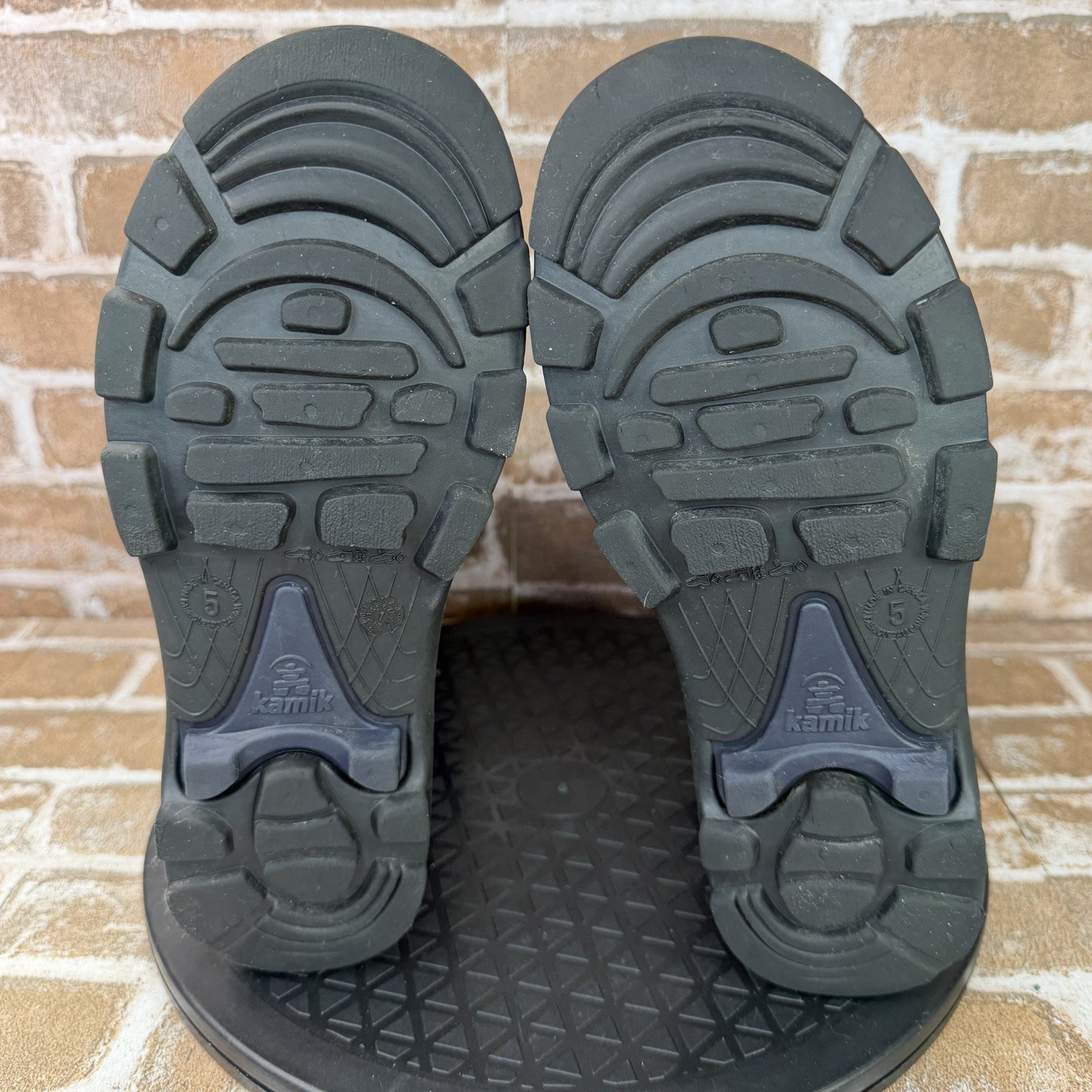 Kamik Snobuster 2 Waterproof Winter Snow Boots Navy Blue Boys Youth Size 5