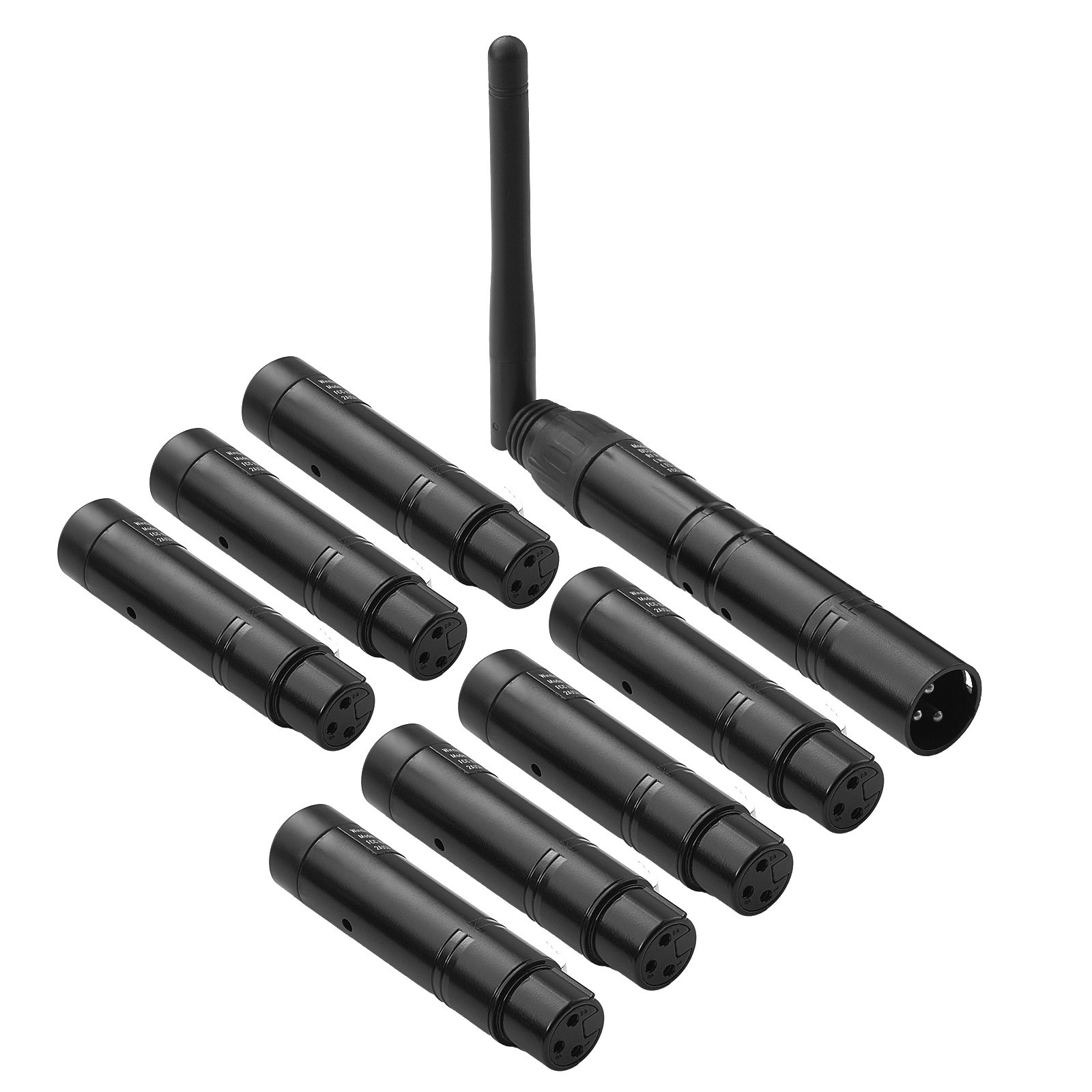 DMX Wireless Receiver Transmitter Controller for LED Stage Light 8 PCs