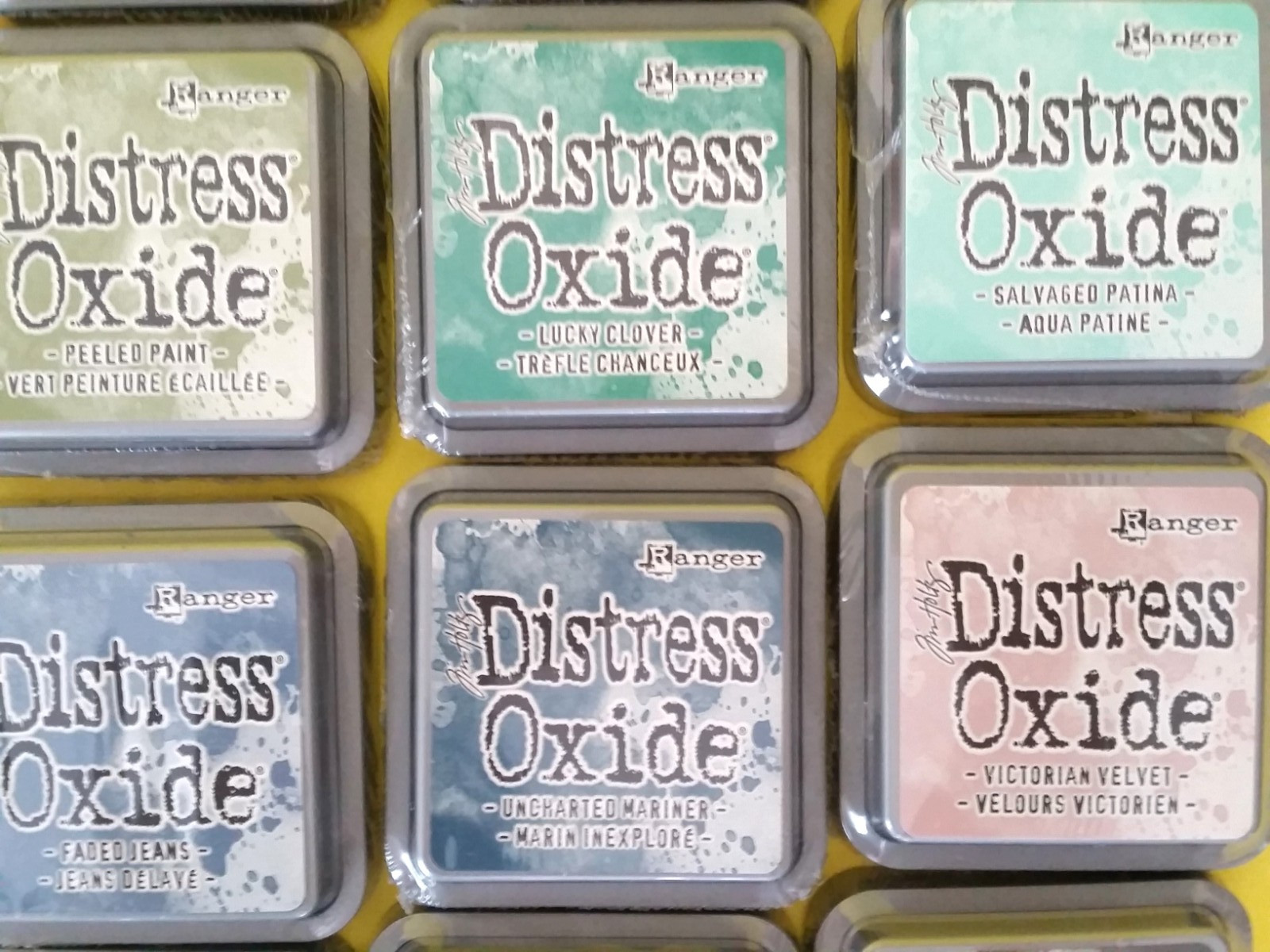 X33 (NEW/SEALED) TIM HOLTZ Distress Oxide Inks 3X3 Lot Bundle NO DUPLICATES (#2)